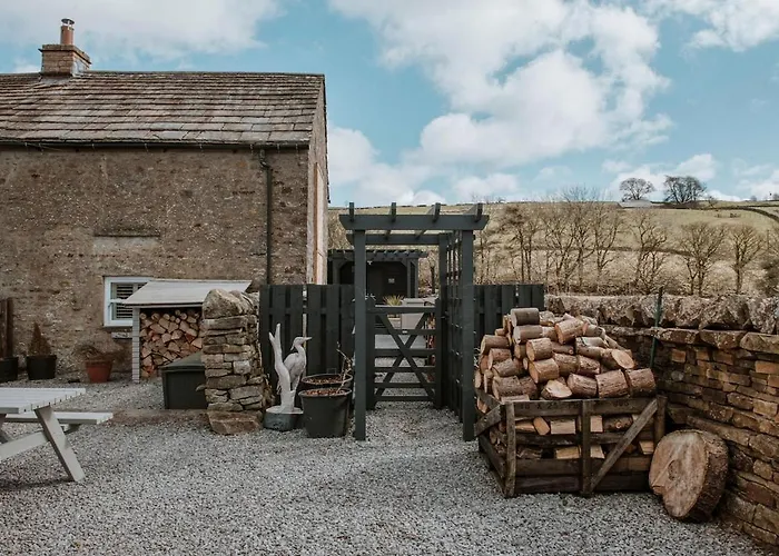 Apartamento Gatecroft Barn & - Pet Friendly With Hot Tub